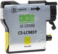 Картридж для струйного принтера Cactus CS-LC985Y желтый
