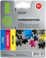 Картридж для струйного принтера Cactus CS-CL41 цветной