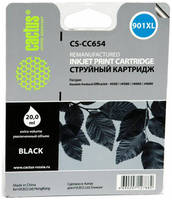 Картридж для струйного принтера Cactus CS-CC654 черный