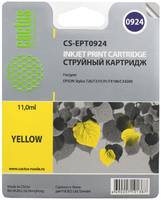 Картридж для струйного принтера Cactus CS-EPT0924 желтый