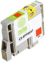 Картридж для струйного принтера Cactus CS-EPT0547 красный