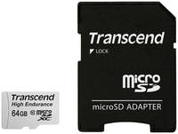 Карта памяти Transcend Micro SDXC High Endurance TS64GUSDXC10V 64GB