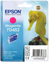 Картридж для струйного принтера Epson C13T04834010, пурпурный, оригинал