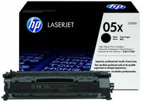 Картридж для лазерного принтера HP 05X (CE505X) черный, оригинал