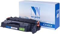 Картридж для лазерного принтера NV Print CE505X аналог HP 05X (CE505X), черный NV-CE505X
