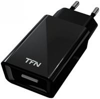 Сетевое зарядное устройство TFN 1 USB, 1 A, (TFN-WC1U1ABK) black