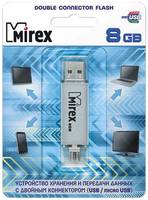 Флешка MIREX Smart 8ГБ Silver (13600-DCFSSM08)