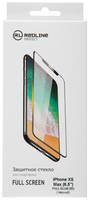 Защитное стекло для смартфона Red Line для iPhone XS Max (6.5''), FScr.(3D) TG FG Black