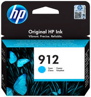 Картридж для струйного принтера HP 912 (3YL77AE) голубой, оригинал