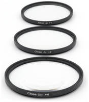 Набор светофильтров Fujimi Close UP SET +1, +2, +4 49 мм