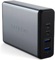 Сетевое зарядное устройство Satechi Pro, 2 USB / 2 USB Type-C, (ST-TC108WM) grey