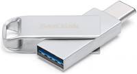 Флешка SanDisk Ultra Dual 64ГБ Silver (SDDDMC2-064G-GA46)