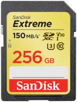 Карта памяти SanDisk 256GB Extreme SDXC (SDSDXV5-256G-GNCIN)