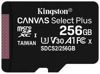 Карта памяти Kingston 256GB Canvas Select Plus + адаптер (SDCS2/256GB)