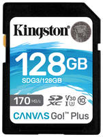 Карта памяти Kingston 128GB Canvas Go! Plus 170R (SDG3 / 128GB) (SDG3/128GB)