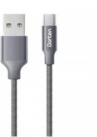 Кабель Dorten USB-C to USB Cable Metallic Series 2 м Dark Gray
