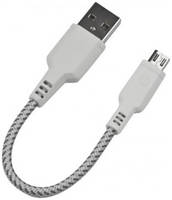 Кабель EnergEA Nylotough Micro-USB Quick Charging Cable 0,16 м White