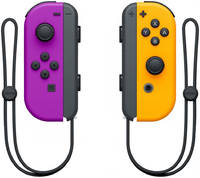 Геймпад Nintendo Joy-Con для Nintendo Switch Neon Purple / Neon Orange (HAC-A-JAPAA)