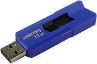 Флешка SmartBuy Stream 32ГБ Blue (SB32GBST-B)