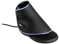 Игровая вертикальная мышь Harper Sunburn GM-V100 Black (H00002285)