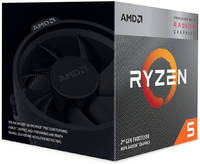 Процессор AMD Ryzen 5 3400G BOX (YD3400C5FHBOX)