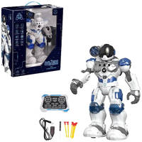 Junfa toys Робот на р/у ″Пультовод″, свет, звук, движение, в коробке, 32х15х37 см
