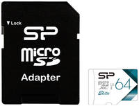 Карта памяти Silicon Power Micro SDXC SP064GBSTXBU1V21SP 64GB