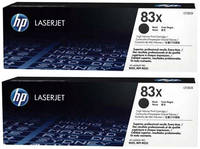 Картридж для лазерного принтера HP 83X (CF283XD) черный, оригинал