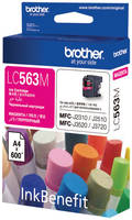 Картридж для струйного принтера Brother LC-563M, пурпурный, оригинал