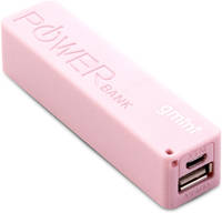 Внешний аккумулятор Gmini GM-PB026-P 2600 мА / ч Pink