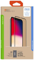 Защитное стекло InterStep для Apple iPhone XS Max (IS-TG-IPHOXSM3B-UA3B202) (3D Full Cover iPhone Xs Max черн,)