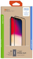 Защитное стекло InterStep для Apple iPhone X/iPhone XS (IS-TG-IPHONXS3B-UA3B202)