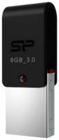 Флешка Silicon Power Mobile X31 8ГБ Black (SP008GBUF3X31V1K)
