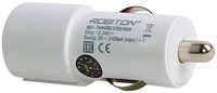 Зарядное устройство автомобильное Robiton ″TwinUSB2400 / Auto″ 217-354, 2xUSB, белый (2400 м