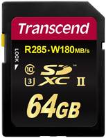 Карта памяти Transcend SDXC Class 10 UHS-II U3 MLC 64GB 700S