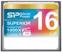 Карта памяти Silicon Power Compact Flash 16GB SP016GBCFC1K0V10