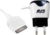 Сетевое зарядное устройство для iPhone 4 AVS TIP-411 (1,2А)