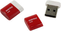 Флешка SmartBuy Lara 32ГБ White / Red (SB32GBLARA-R)