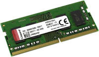 Оперативная память Kingston 4Gb DDR4 2666MHz SO-DIMM (KVR26S19S6 / 4) ValueRAM (KVR26S19S6/4)