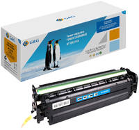 Картридж для лазерного принтера G&G NT-CE411A, голубой