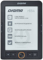 Электронная книга Digma R654 Black (R654GT)