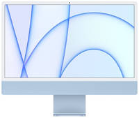 Моноблок Apple iMac 24 2021 M1 / 8Gb / 512Gb / M1 8-core синий (MGPL3RU / A) (MGPL3RU/A)