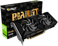 Видеокарта Palit NVIDIA RTX2060SUPER DUAL (NE6206S018P2-1160A-1) GeForce RTX 2060 Super DUAL