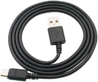 Кабель SUNWIND micro USB B (m), USB A(m), 1м, черный