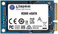 SSD накопитель Kingston KC600 mSATA 1 ТБ
