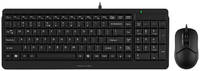 Комплект клавиатура и мышь A4Tech Fstyler F1512 Black