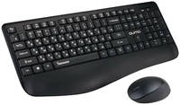 Комплект клавиатура и мышь Qumo Space к57 / м75 Wireless