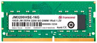 Оперативная память Transcend 16Gb DDR4 3200MHz SO-DIMM (JM3200HSE-16G) JetRam