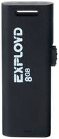 Флешка Exployd 580 EX 8ГБ (EX-8GB-580-Black)