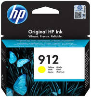 Картридж для струйного принтера HP (Hewlett Packard) 912, желтый, оригинал